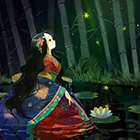 Показ мультфильма Kaguyahime («Бамбуковая принцесса»)