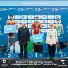 Победители Первого в Узбекистане  Asia Sprint Triathlon Cup