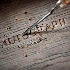 Autograph art gallery